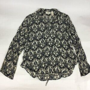 (PO) Caviar, Brwn sheer top